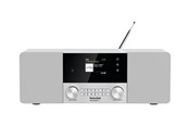 DAB, nettverks- og klokkeradio - TechniSat DigitRadio 4 C - DAB/DAB+/FM - Hvit - 0001/3937