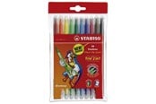 Hobbyartikler - STABILO Fibre-tip pen and fineliner in one - 222/10-01