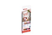 Skrive- & Tegneverktøy - Edding Porcelain pens set of 5 warm colours - 630232