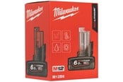 Batterier & Ladere - Milwaukee M12 B6 - M12B6