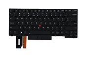 Tastatur - Lenovo Lite-On - Bærbart tastatur - til utskifting - Engelsk (USA) - Svart - 01YP389