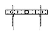 Veggmontering, AV-braketter & AV-møbler - IC INTRACOM techly - Max 60 kg - recommended for 80" - ICA-PLB 840