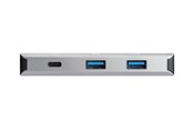 USB-hub - StarTech.com 4 -Port USB-C Hub (10Gbps) with 3x USB-A & 1x USB-C - hub - 4 ports USB-hub - 4 porter - Grå - HB31C3A1CB