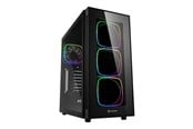 Kabinett - Sharkoon TG6 RGB - mid tower - ATX - Kabinett - Tower - Svart - 4044951028221
