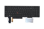 Tastatur - Lenovo Chicony - Bærbart tastatur - til utskifting - Engelsk (USA) - Svart - 01YP629