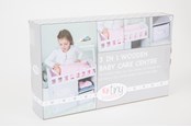 Dukker, Bamser & Utstyr - Tiny Treasures Wooden baby care center - 30062