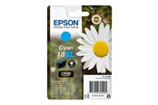 Printertilbehør blekk/toner - Epson 18XL - XL - cyan - original - ink cartridge - C13T18124012