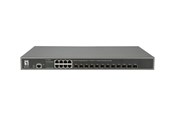 Switch/splitter - LevelOne GTL-2091 20-Port L3 Managed Gigabit Switch (12 x 10GbE SFP+ 8 x Gigabit RJ45) Redundant power supply - GTL-2091