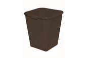 Skrivebordstilbehør - Bantex Orth-Papirkurv, 25 L, Svart - 100400355