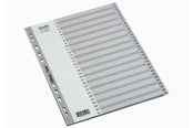 Lommer, Omslag & Registre - Bantex Strong-Line®-Skillekortsett 1-31, Grå - 100204675