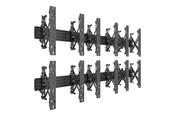Veggmontering, AV-braketter & AV-møbler - Multibrackets PRO Series M Wallmount Pro MBW3x2U Push In Pop Out - Max 300 kg - recommended for 55" - 7350073735044