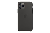 Mobil - Deksel og etui - Apple iPhone 11 Pro Silicone Case - Black - MWYN2ZM/A