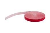 Kabelordner/Kabelstrømpe - StarTech.com 25ft. Hook and Loop Roll - Red - Cable Management - hook & loop fastener - HKLP25RD