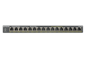Switch/splitter - Netgear GS316P-100EUS Unmanaged 16-Port PoE Gigabit Ethernet Switch - GS316P-100EUS