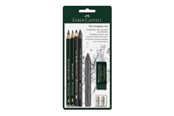 Skrive- & Tegneverktøy - Faber-Castell Pitt Graphite set - crayon and pencil set - 5 pieces - 112997