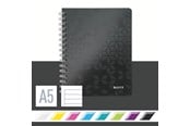 Blokker & Notisbøker - Leitz Notatbok  WOW PP A5 Linjer 80 ark Sort - 46390095