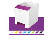 Skrivebordstilbehør - Leitz Penneholder Sound WOW Dual Lilla - 53631062