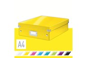 Arkivering & Oppbevaring - Leitz Sorteringsboks Click&Store WOW Medium Gul - 60580016