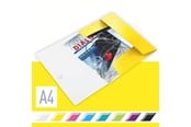 Mapper & Ordrebrett - Leitz Strikkmappe  WOW PP A4 Gul - 45990016