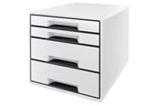 Arkivering & Oppbevaring - Leitz Skuffkube WOW 4 skuffer Sort - 52520001