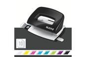 Hullemaskin & Stiftemaskin - Leitz Hullemaskin WOW Mini 2 hull/10 ark Sort - 50601095