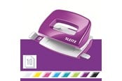 Hullemaskin & Stiftemaskin - Leitz Hullemaskin WOW Mini 2 hull/10 ark Lilla - 50601062