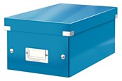 Arkivering & Oppbevaring - Leitz Oppbevaringsboks Click & Store WOW DVD Blå - 60420036