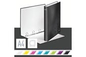 Ringpermer & Brevordnere - Leitz Ringperm WOW Laminert kartong A4+ 4DR/25mm Sort - 42420095