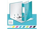 Ringpermer & Brevordnere - Leitz Brevordner  180° WOW Laminert kartong A4/80mm Isblå - 10050051
