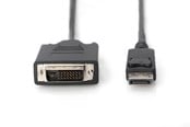 Skjermkabel - DIGITUS DisplayPort 1.1a to DVI Adapter Cable - 1m - AK-340301-010-S