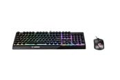 Tastatur - MSI Vigor GK30 combo - keyboard and mouse set - US - Tastatur & Mussett - Engelsk (USA) - Svart - S11-04US602-CLA