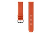 Smartklokke - Tilbehør - Samsung Galaxy Watch Active2 - Leather Strap - Orange - ET-SLR82MOEGWW