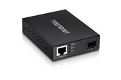 Repeater, forsterkere, bridges og transceivere - TRENDnet TFC-PGSFP Gigabit PoE PD SFP Fiber Media Converter - TFC-PGSFP