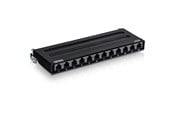 Tilbehør - TRENDnet TC-P12C6AS 12-Port Cat6A Shielded Wall Mount Patch Panel - TC-P12C6AS