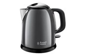 Vannkoker - Russell Hobbs Vannkoker - Colours Plus Mini Kettle Grey 24993-70 - Grå - 2400 W - 24993-70