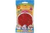 Kreative leker - Hama Ironing beads-dark red 1000 pcs - 207-22