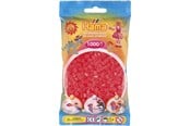 Kreative leker - Hama Beads Red Neon 1000 pcs - 207-35