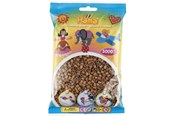 Kreative leker - Hama Beads Nougat Brown 3000 pcs - 201-76
