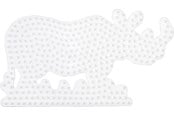 Kreative leker - Hama Ironing Beads Pegboard-Rhino - 295