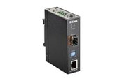 Repeater, forsterkere, bridges og transceivere - D-Link 10/100/1000 Mbps to SFP Industrial Media Converter - DIS-M100G-SW