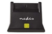 Input-adapter - Nedis CRDRU2SM3BK - SMART card reader - USB 2.0 - CRDRU2SM3BK