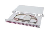 Tilbehør - DIGITUS 1U - Fiber Optic Sliding Splice Box - DN-96332-4