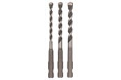 Bormaskin & Bits - Bosch 3-delers universalborsett SDS quick 5,5x100; 6,0x100; 7,0x100 - 2609256919