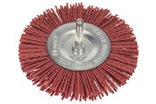 Verktøy - Bosch Skivebørster til bormaskiner - nylontråd med korundslipemiddel K80, 100 mm Diameter = 100 mm - 2609256537