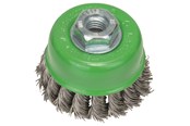 Verktøy - Bosch Koppbørste for vinkel- og rettslipere – flettet tråd, rustfri, 75 mm D= 75 mm - 2609256504