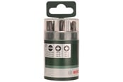 Bormaskin & Bits - Bosch 10-delers sett skrutrekkerbits standard, blandet (S, PH, PZ) Universalholder, magnetisk; S0,5 x 4,0; S0,8x5,5; S1,2 x 8,0; PH1; PH2; PH3; PZ1; PZ2; PZ3; 25 mm - 2609255975