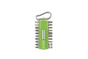 Bormaskin & Bits - Bosch 21-delers sett med skrutrekkerbits med beltekrok (lysegrønn) - 2607002823