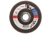 Slipemaskin - Bosch Lamellslipeskive X571, Expert for metall D= 125 mm; G= 60, rett - 2608607327