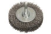 Verktøy - Bosch Skivebørste i stål, krympet, 70 x 0,3 mm, rustfri 70 mm, 0,3 mm, 15 mm - 2608622122