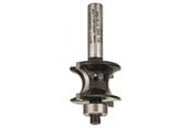 Freser - Bosch Halvstavfres, 8 mm, R1 6 mm, L 19 mm, G 63 mm 8 mm, R1 6 mm, L 19 mm, G 63 mm - 2608628360